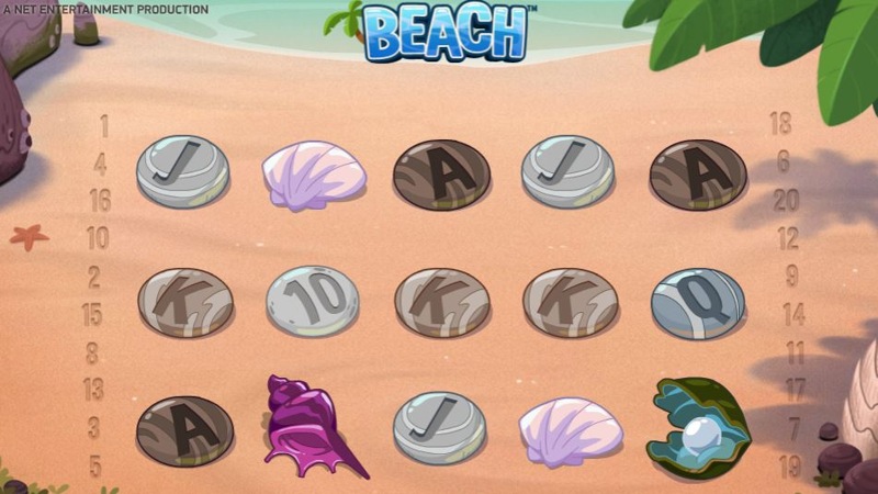 Скриншот слота Beach от MGA Games