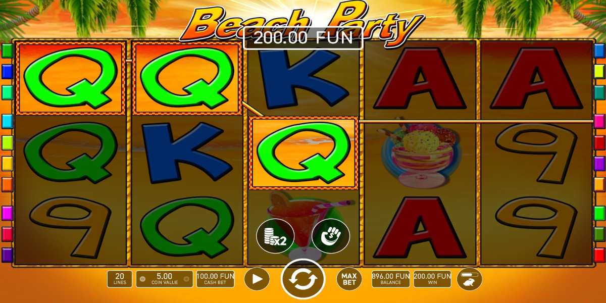Скриншот слота Beach Party от NetEnt