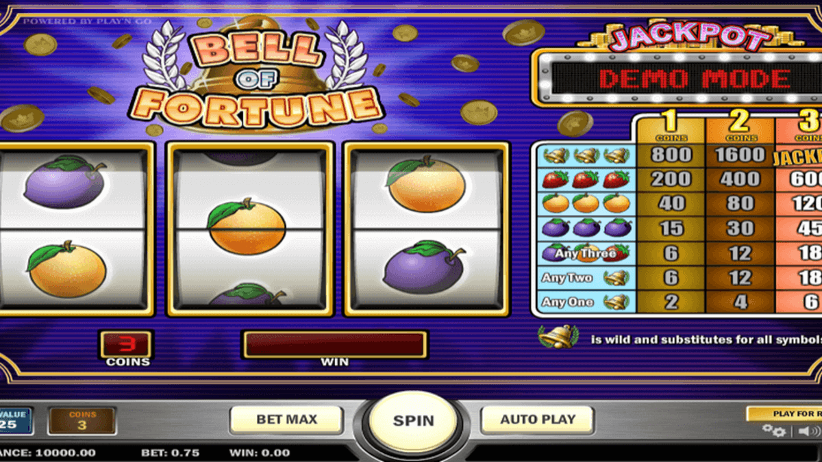 Скриншот слота Bell of Fortune от Saucify (BetOnSoft)