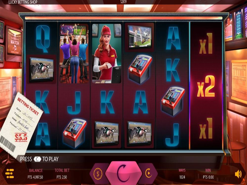 Скриншот слота Betting Shop от Superlotto Games