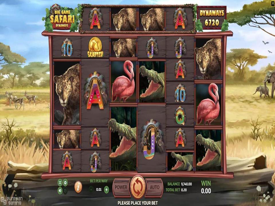 Скриншот слота Big Game Safari от Skywind Group