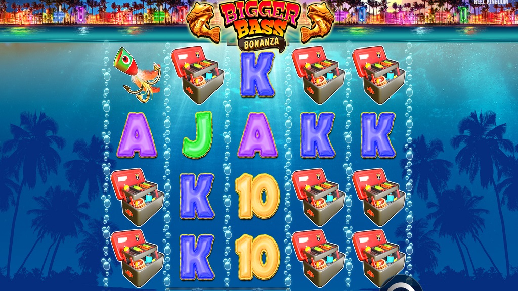 Скриншот слота Bigger Bass Bonanza от Play'n GO