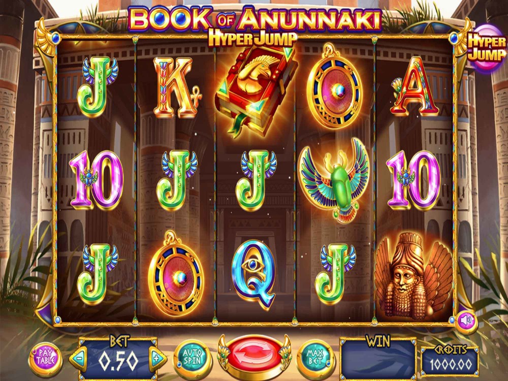 Скриншот слота Book of Anunnaki