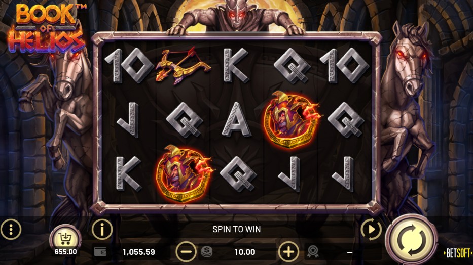 Скриншот слота Book of Helios от Betsoft