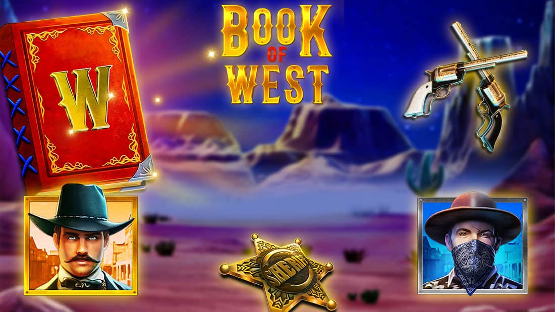 Скриншот слота Book Of The West от Spearhead Studios