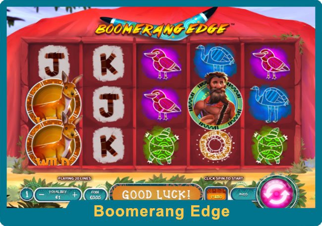 Скриншот слота Boomerang Edge