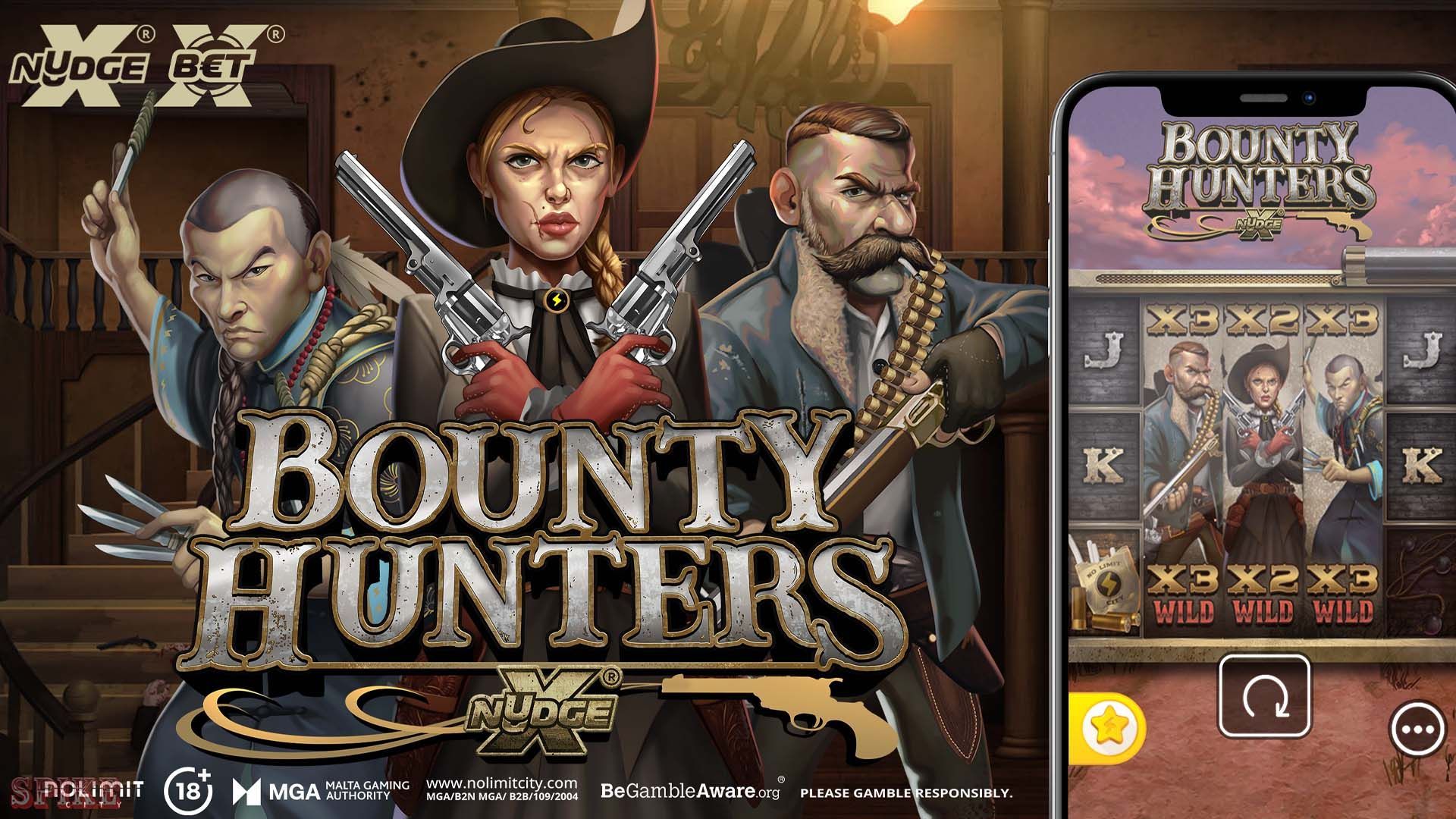 Скриншот слота Bounty Hunters от Betsoft