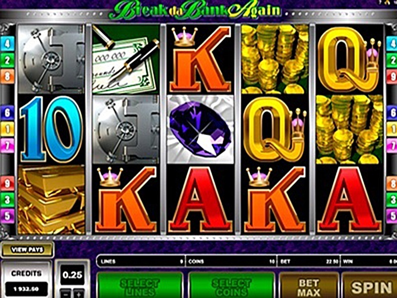 Скриншот слота Break da Bank Again от Microgaming