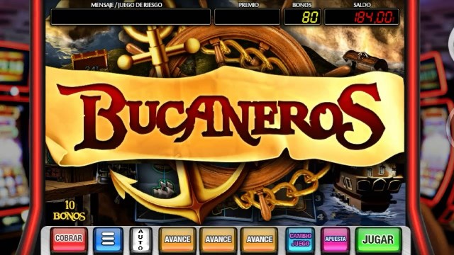 Скриншот слота Bucaneros от MGA Games