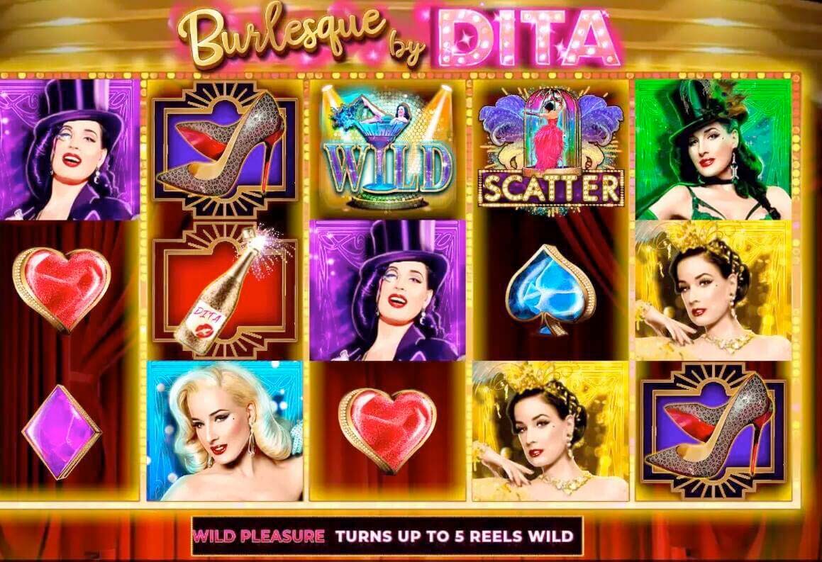 Скриншот слота Burlesque