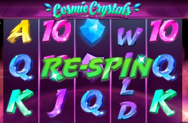 Скриншот слота Cosmic Crystals от Iron Dog Studio
