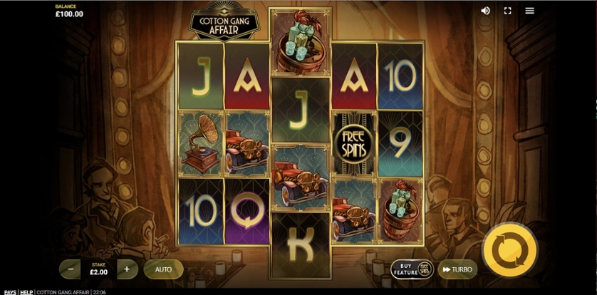 Скриншот слота Cotton Gang Affair от Max Win Gaming