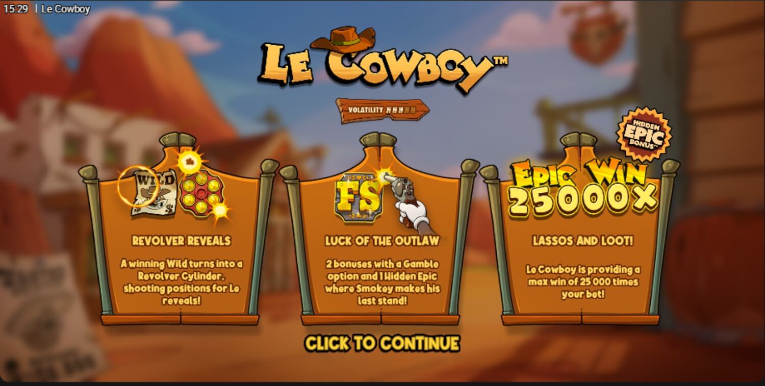 Скриншот слота Cowboy Slot от SmartSoft