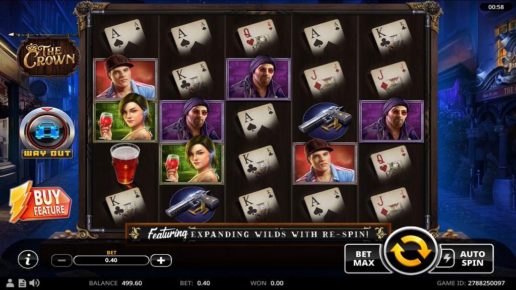 Скриншот слота Crown Duels от mFortune