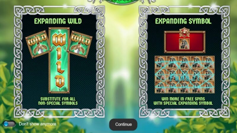 Скриншот слота Crown of Avalon от Iron Dog Studio