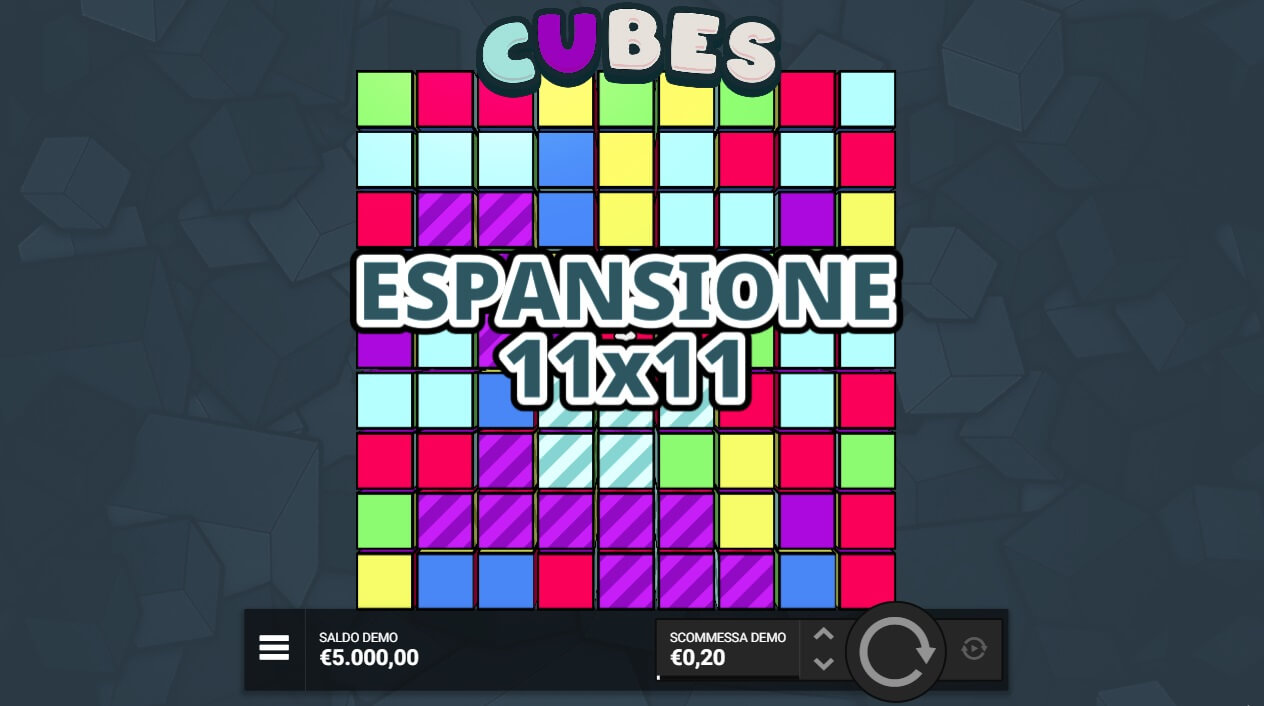 Скриншот слота Cubes от Hacksaw Gaming