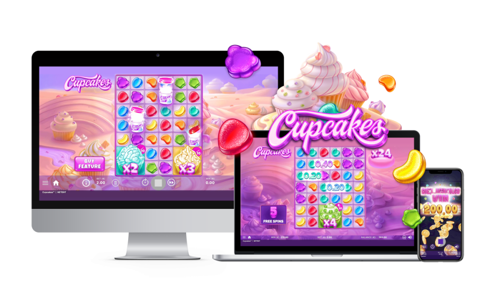Скриншот слота Cupcakes от Endorphina