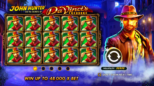 Скриншот слота Da Vinci’s Treasure от Pragmatic Play