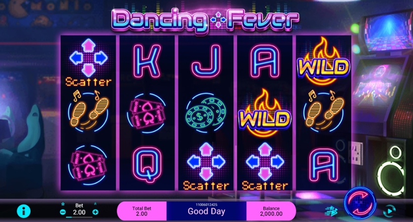 Скриншот слота Dancing Fever от Booming Games