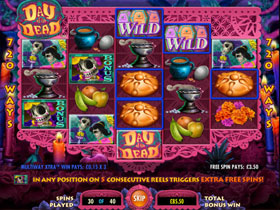 Скриншот слота Музыкальный игровой автомат Day of Dead от Pragmatic Play