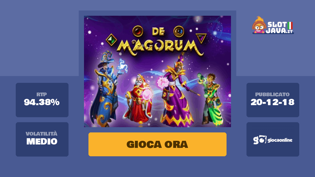 Скриншот слота De Magorum от Giocaonline