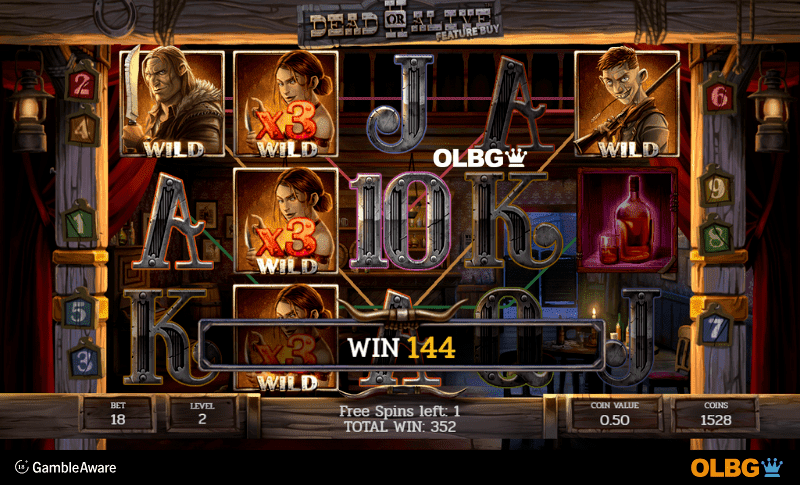 Скриншот слота Dead or Alive 2: Feature Buy от NetEnt