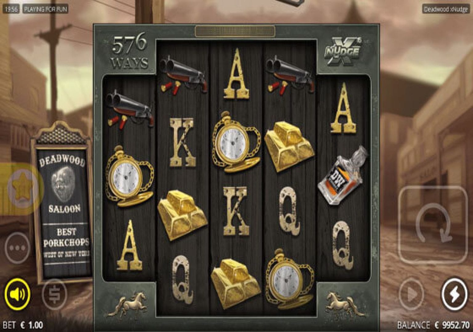 Скриншот слота Deadwood xNudge от Nolimit City