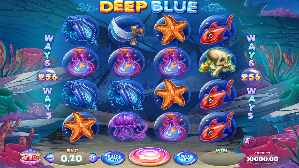Скриншот слота Deep Blue от Felix Gaming