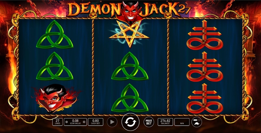 Скриншот слота Demon Jack 27 от Wazdan
