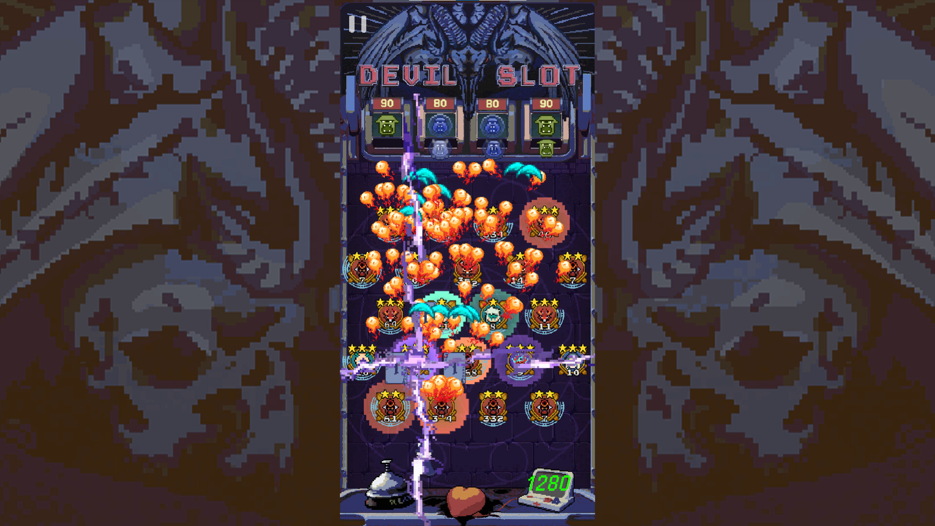 Скриншот слота Demonic от Mancala Gaming
