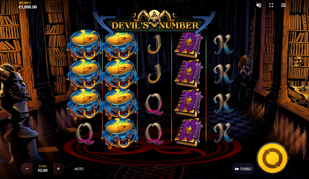 Скриншот слота Devil’s Number от Red Tiger Gaming