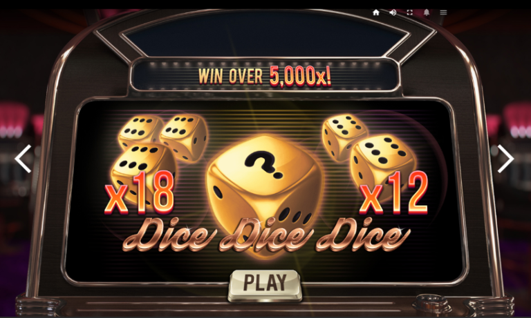 Скриншот слота Dice Dice Dice от Red Tiger Gaming