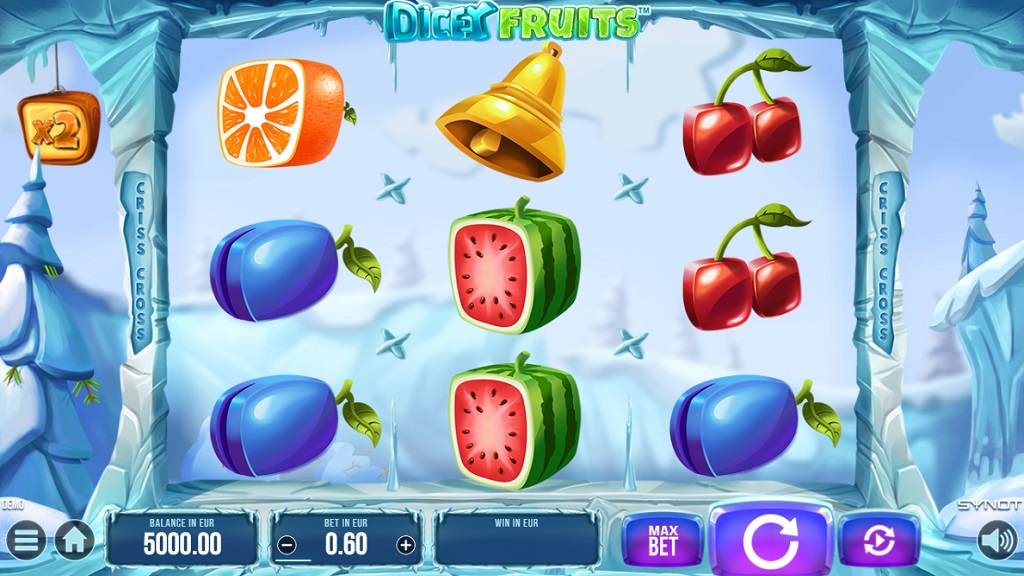 Скриншот слота Dicey Fruits от Synot Games