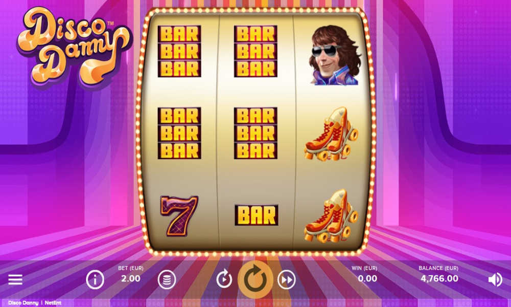 Скриншот слота Disco Danny от NetEnt