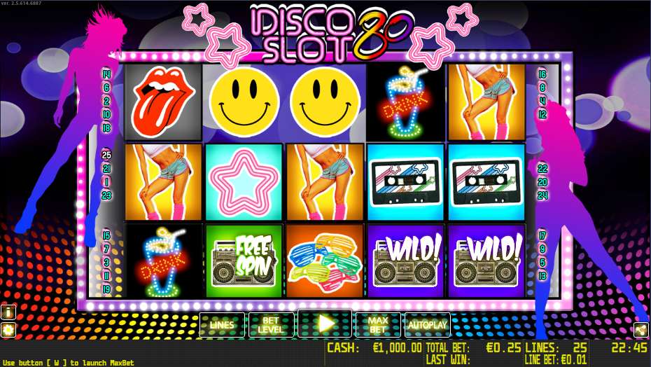Скриншот слота Disco King от Promatic
