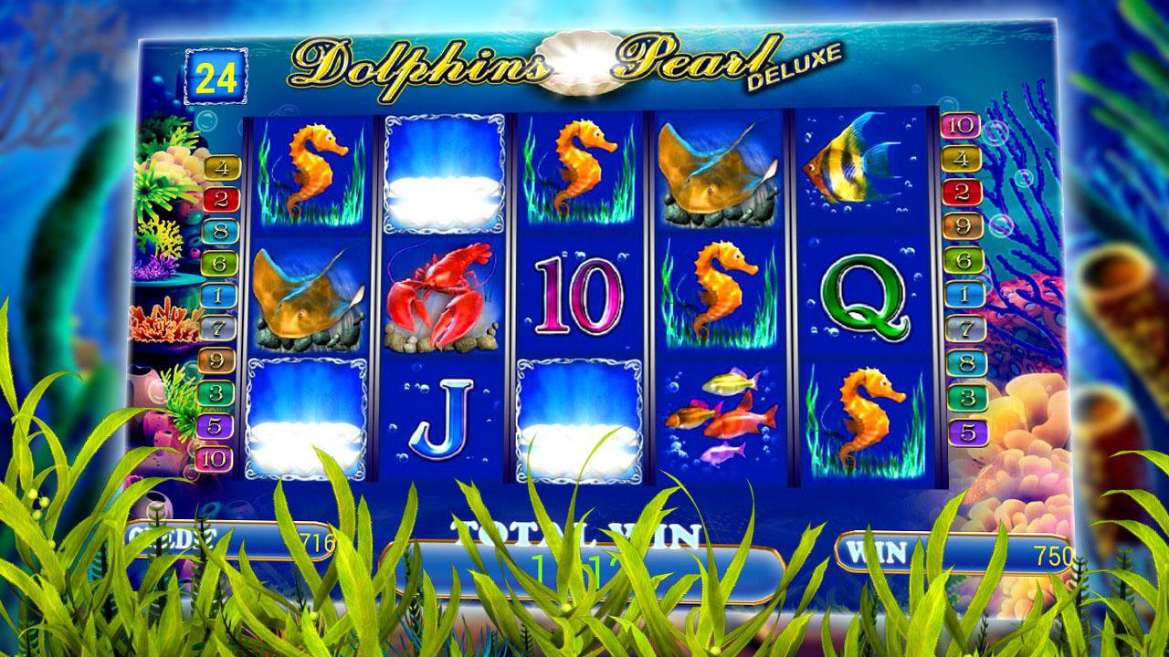 Скриншот слота Dolphin’s Pearl Deluxe: Игровой автомат от Novomatic