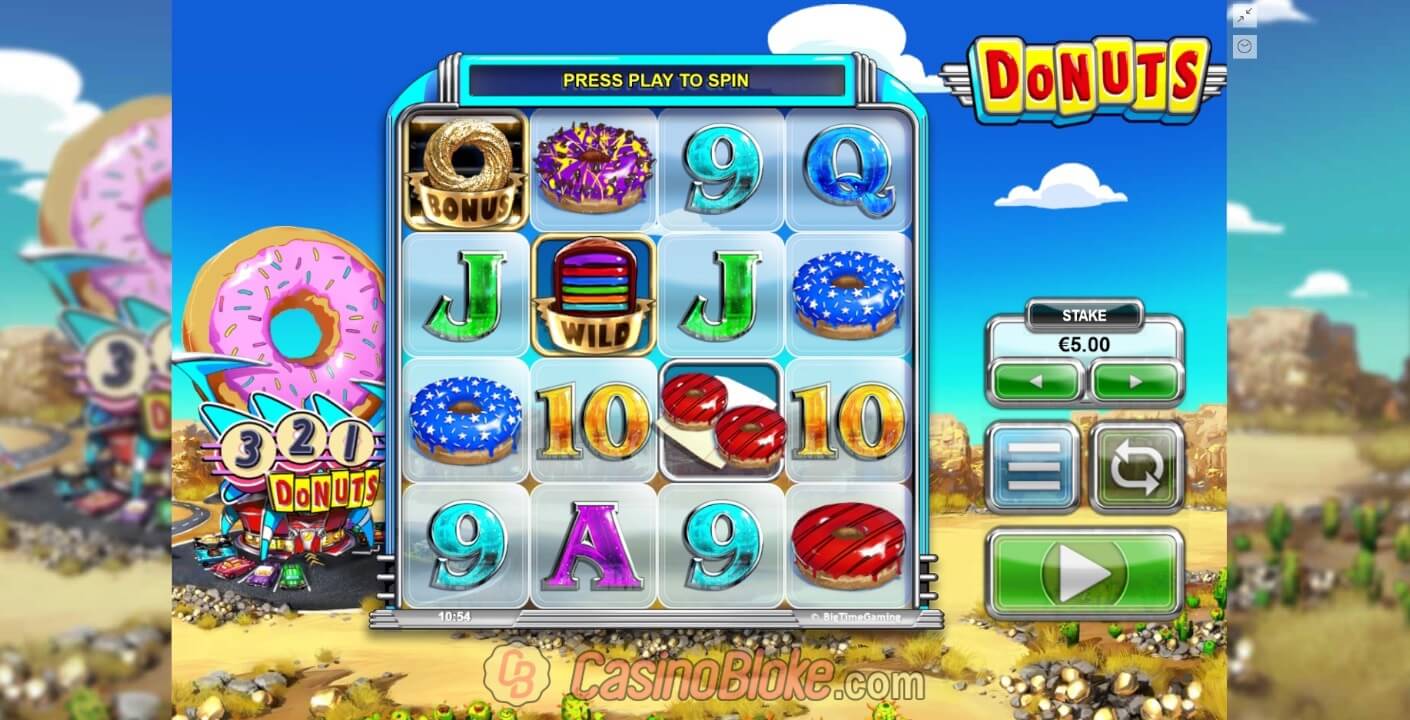 Скриншот слота Donuts от Big Time Gaming
