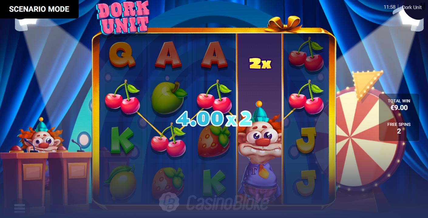 Скриншот слота Dork Unit от Hacksaw Gaming