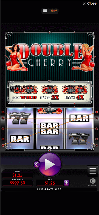 Скриншот слота Double Cherry от Everi