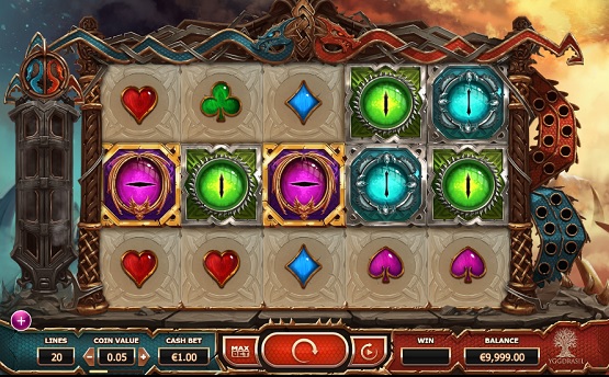 Скриншот слота Double Dragons от Yggdrasil Gaming