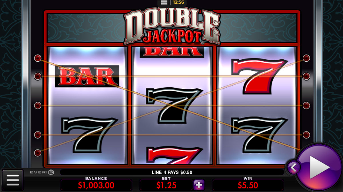 Скриншот слота Double Jackpot от Everi