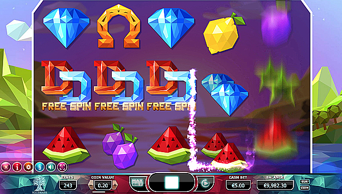Скриншот слота Doubles от Yggdrasil Gaming