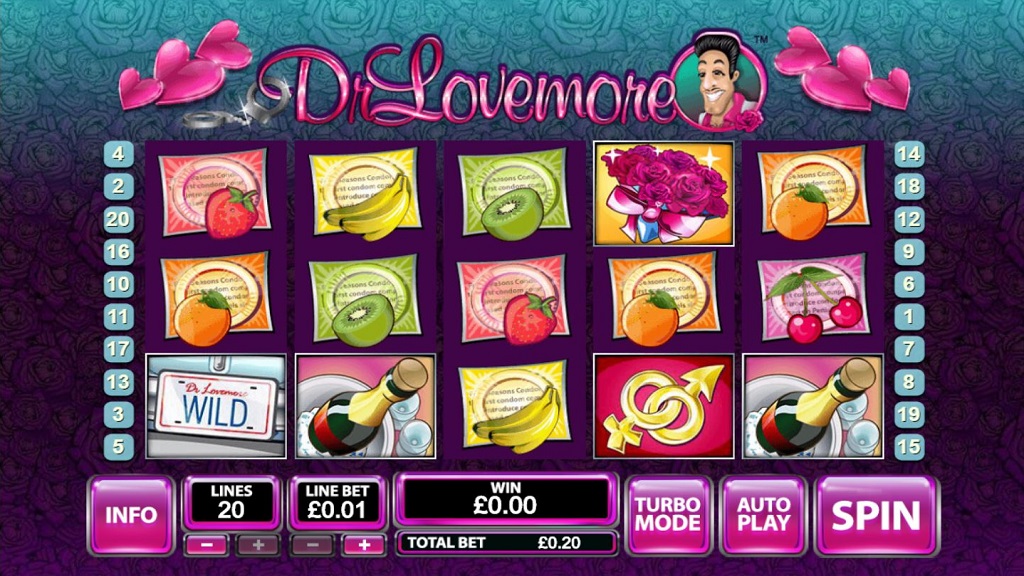Скриншот слота Dr. Lovemore от Playtech
