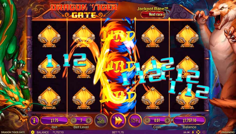 Скриншот слота Dragon Gate от Aspect Gaming