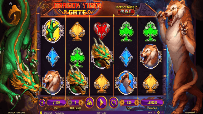 Скриншот слота Dragon Gate от KA Gaming