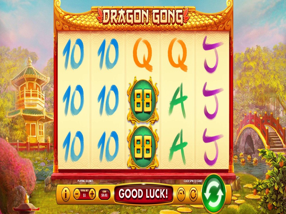 Скриншот слота Dragon Gong от Skywind Group