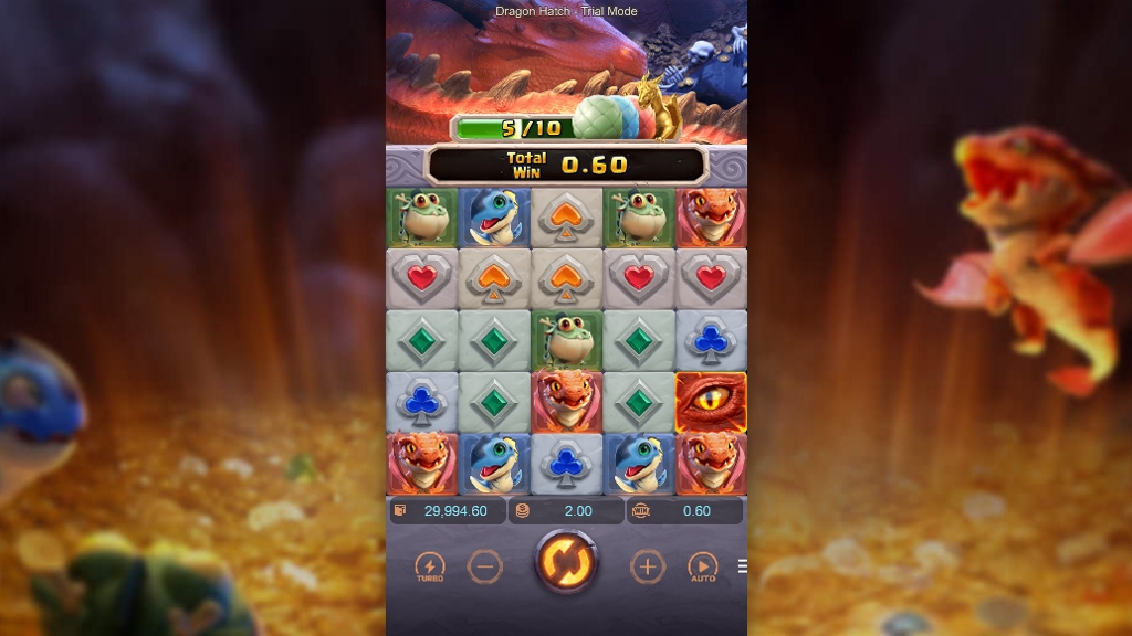 Скриншот слота Dragon Hatch от PG Soft
