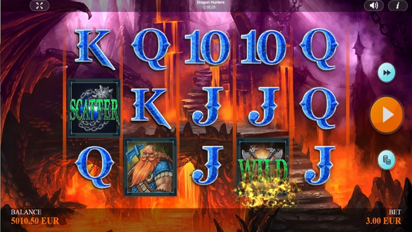 Скриншот слота Dragon Hunters от Betixon