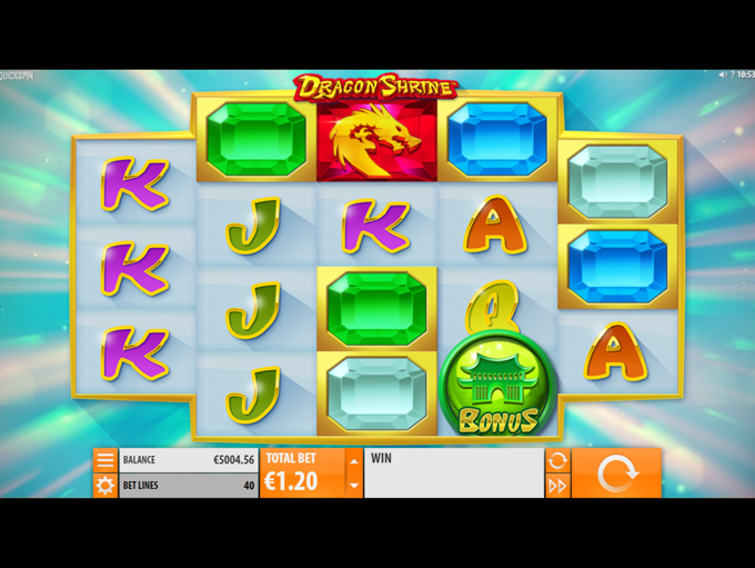 Скриншот слота Dragon Shrine от Quickspin