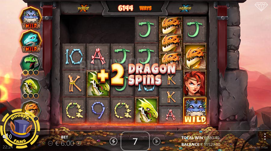 Скриншот слота Dragon Tribe от Nolimit City